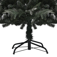 Thumbnail for Künstlicher Weihnachtsbaum Beschneit Grün 150 cm PVC PE