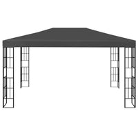 Thumbnail for Pavillon mit LED-Lichterkette 3x4 m Anthrazit