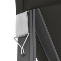 Thumbnail for Pavillon mit LED-Lichterkette 3x4 m Anthrazit