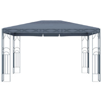 Thumbnail for Pavillon mit LED-Lichterkette 400x300 cm Anthrazit