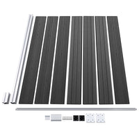 Thumbnail for Zaunelement Set WPC 699x146 cm Grau