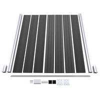 Thumbnail for Zaunelement Set WPC 699x146 cm Grau