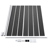 Thumbnail for Zaunelement Set WPC 872x146 cm Grau