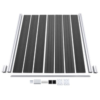 Thumbnail for Zaunelement Set WPC 872x146 cm Grau