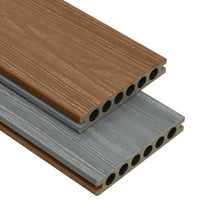 Thumbnail for WPC Terrassendielen mit Zubehör Braun und Grau 40 m² 4 m