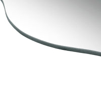Thumbnail for Wandspiegel 4 Stk. 100x23 cm Wellenförmig Glas