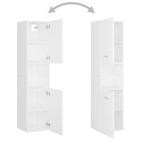 Thumbnail for Badmöbel-Set Weiß Holzwerkstoff
