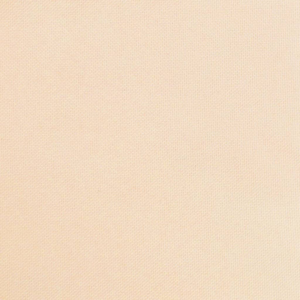 Esszimmerstühle 2 Stk. Drehbar Creme Stoff