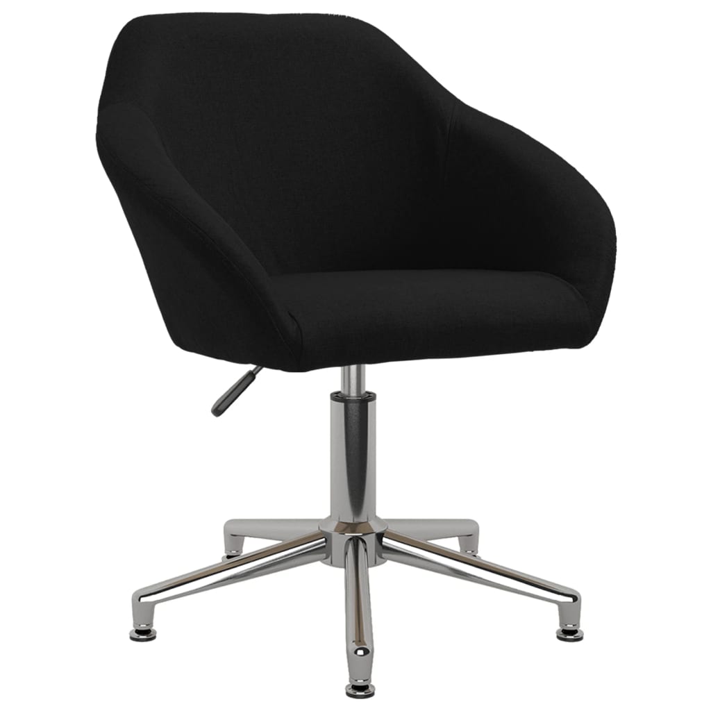 Bürostuhl Drehbar Schwarz Stoff