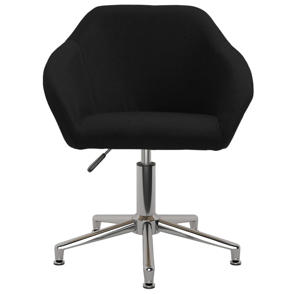 Bürostuhl Drehbar Schwarz Stoff