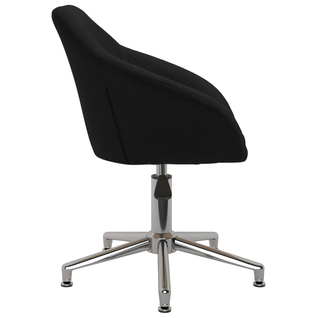 Bürostuhl Drehbar Schwarz Stoff