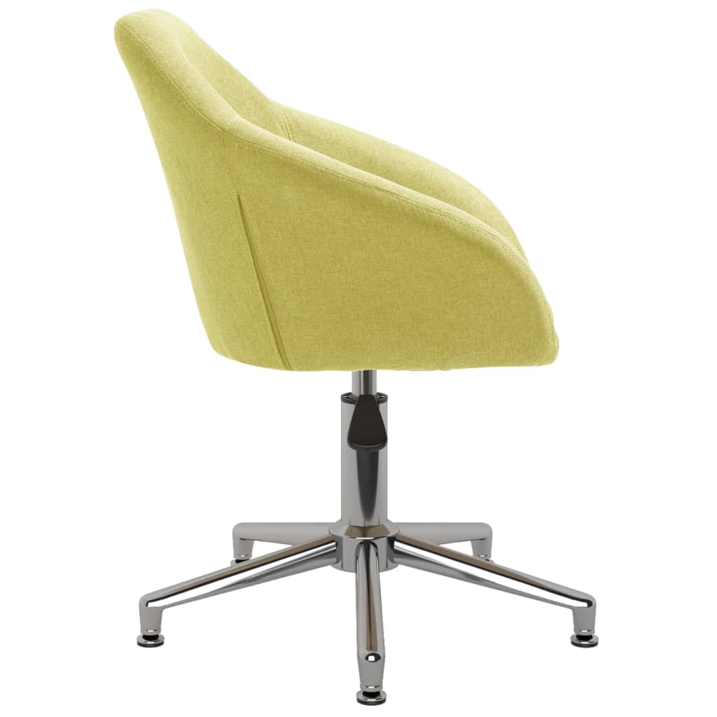 Bürostuhl Drehbar Grün Stoff