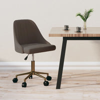 Thumbnail for Esszimmerstuhl Drehbar Dunkelgrau Samt