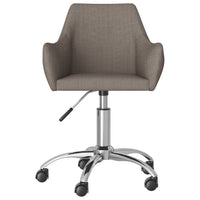 Thumbnail for Esszimmerstuhl Drehbar Taupe Stoff