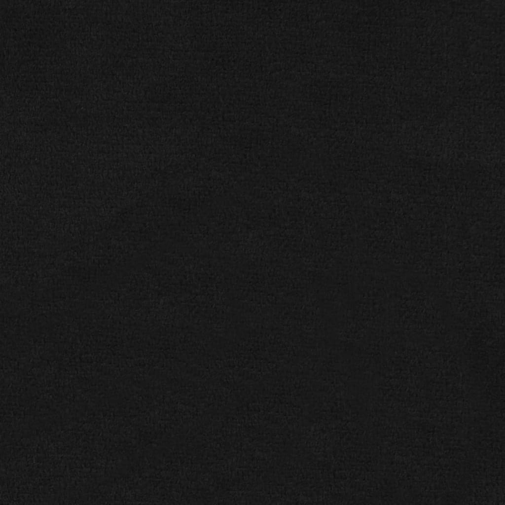 Esszimmerstühle 2 Stk. Drehbar Schwarz Samt