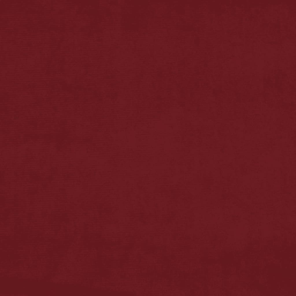 Esszimmerstuhl Drehbar Weinrot Samt