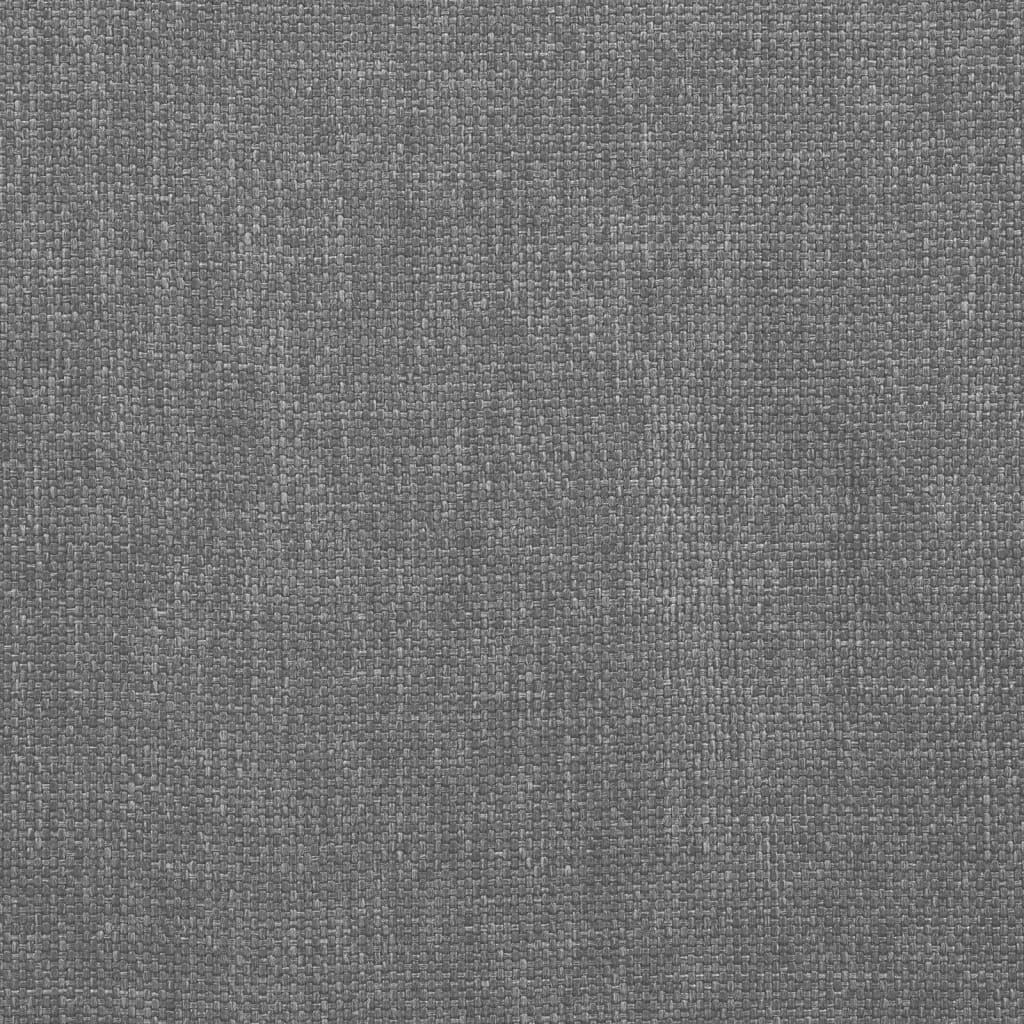 Esszimmerstühle 2 Stk. Hellgrau Stoff