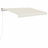 Thumbnail for Gelenkarmmarkise Einziehbar 350x250 cm Creme