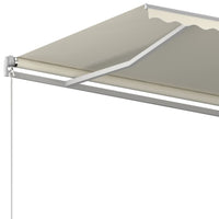 Thumbnail for Gelenkarmmarkise Einziehbar 450x300 cm Creme
