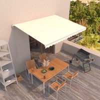 Thumbnail for Gelenkarmmarkise Einziehbar 450x300 cm Creme
