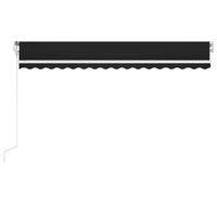 Thumbnail for Automatische Markise mit LED & Windsensor 450x300 cm Anthrazit