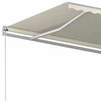 Thumbnail for Gelenkarmmarkise Einziehbar 450x350 cm Creme