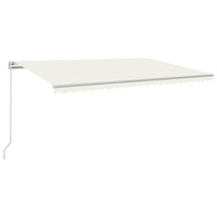 Thumbnail for Gelenkarmmarkise Einziehbar 500x350 cm Creme