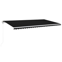 Thumbnail for Automatische Markise mit LED & Windsensor 600x350 cm Anthrazit