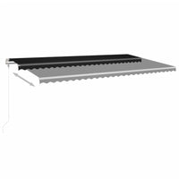 Thumbnail for Automatische Markise mit LED & Windsensor 600x350 cm Anthrazit