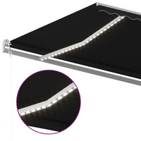 Thumbnail for Automatische Markise mit LED & Windsensor 600x350 cm Anthrazit