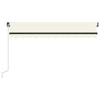 Thumbnail for Gelenkarmmarkise Einziehbar 350x250 cm Creme