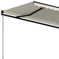 Thumbnail for Gelenkarmmarkise Einziehbar 400x350 cm Creme