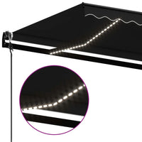 Thumbnail for Automatische Markise mit LED & Windsensor 400x350 cm Anthrazit
