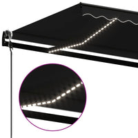Thumbnail for Automatische Markise mit LED & Windsensor 450x350 cm Anthrazit