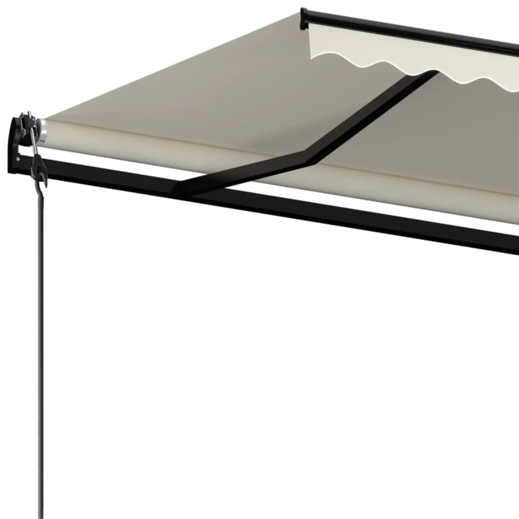 Gelenkarmmarkise Automatisch 500x350 cm Creme