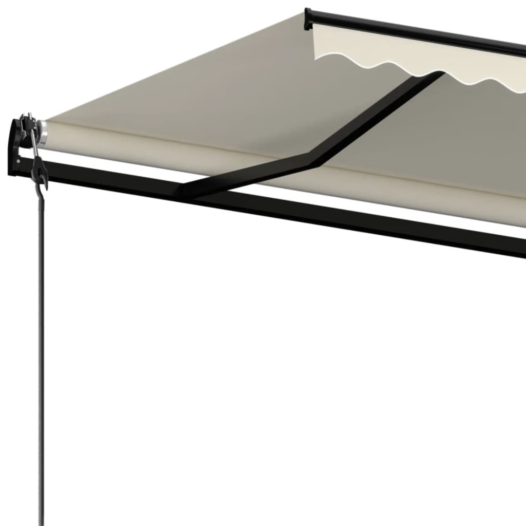 Gelenkarmmarkise Automatisch 600x350 cm Creme