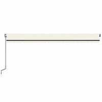 Thumbnail for Automatische Markise mit LED & Windsensor 600x350 cm Creme