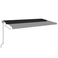 Thumbnail for Automatische Markise mit LED & Windsensor 600x350 cm Anthrazit