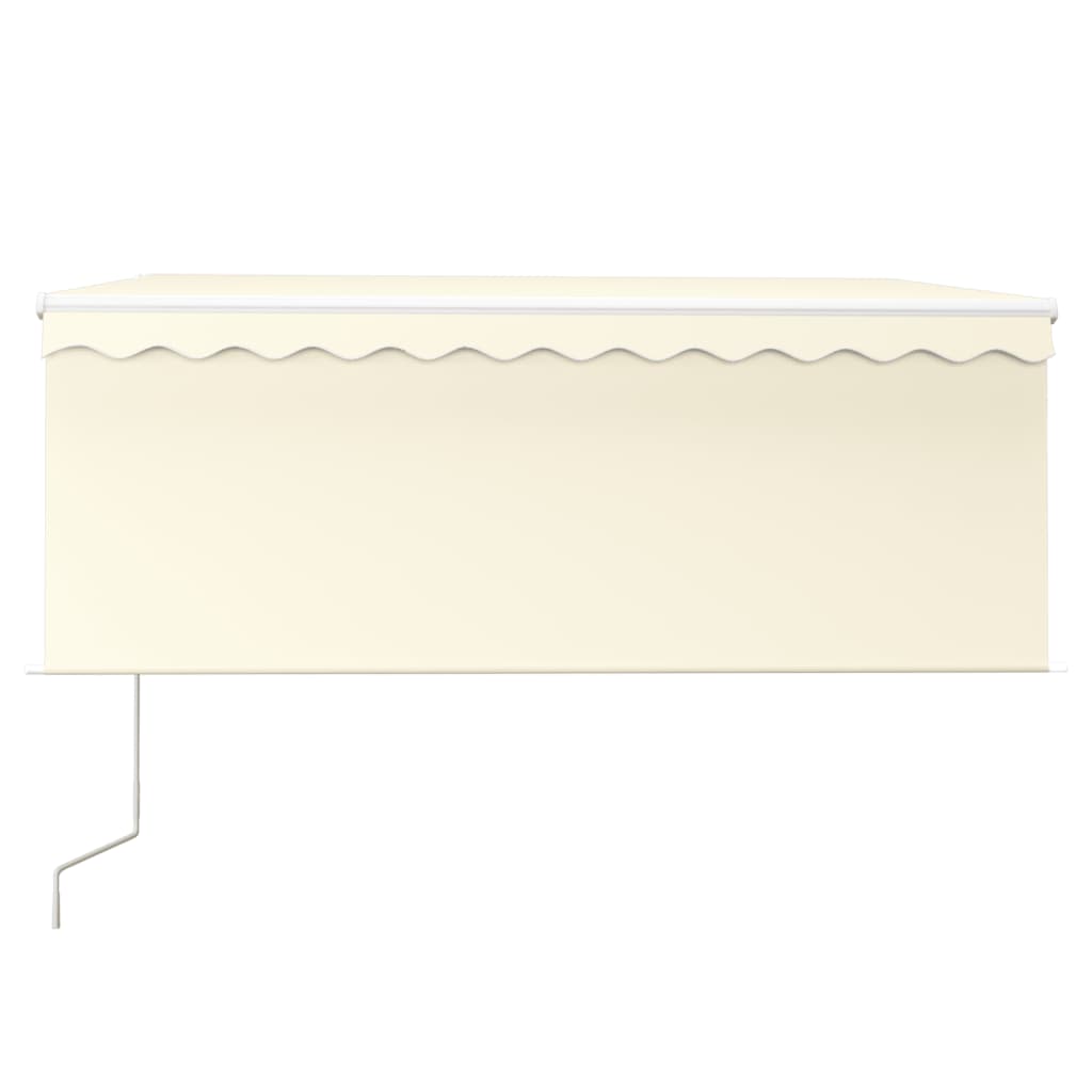 Gelenkarmmarkise Automatisch mit Jalousie 3x2,5 m Creme