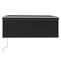 Thumbnail for Gelenkarmmarkise Automatisch mit Jalousie 3x2,5 m Anthrazit