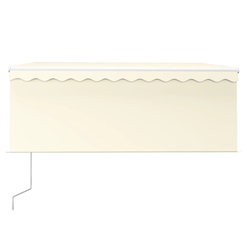 Gelenkarmmarkise Automatisch mit Jalousie 3,5x2,5 m Creme