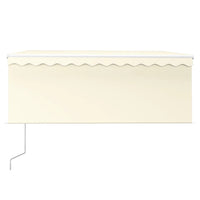Thumbnail for Gelenkarmmarkise Automatisch mit Jalousie 3,5x2,5 m Creme