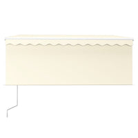 Thumbnail for Automatische Markise mit Jalousie LED Windsensor 3,5x2,5m Creme