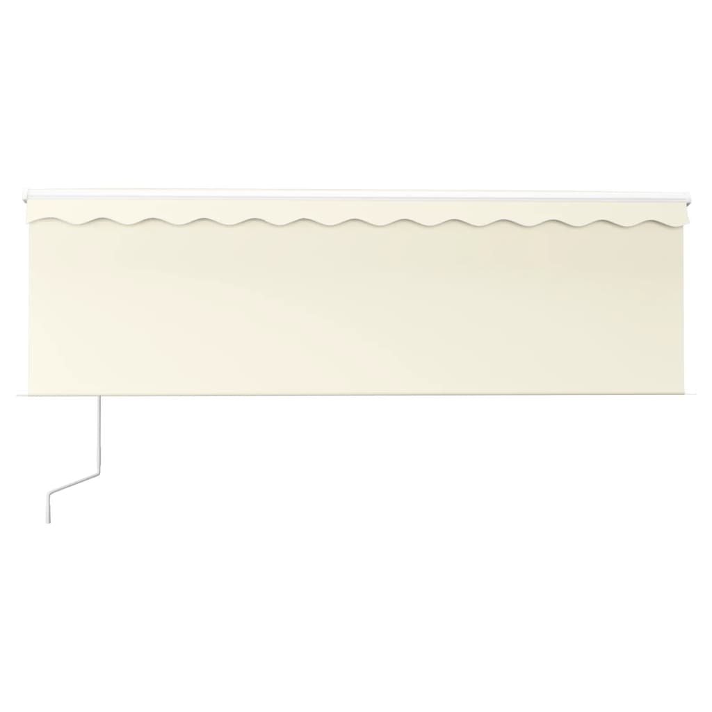 Gelenkarmmarkise Automatisch mit Jalousie 4,5x3 m Creme