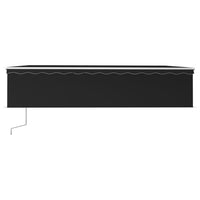 Thumbnail for Gelenkarmmarkise Automatisch mit Volant 6x3 m Anthrazit