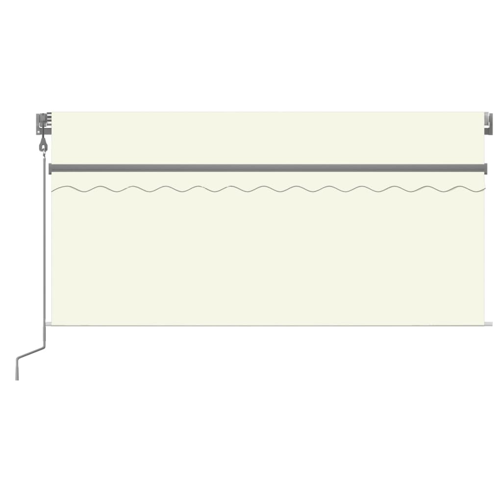 Gelenkarmmarkise Automatisch mit Jalousie 3,5x2,5 m Creme