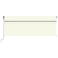 Thumbnail for Gelenkarmmarkise Automatisch mit Jalousie 4x3 m Creme