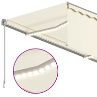 Thumbnail for Automatische Markise mit Jalousie LED & Windsensor 4x3 m Creme