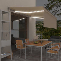 Thumbnail for Automatische Markise mit Jalousie LED & Windsensor 4x3 m Creme