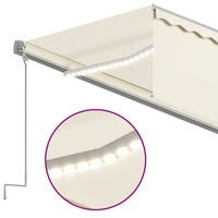 Thumbnail for Automatische Markise mit Jalousie LED & Windsensor 5x3 m Creme